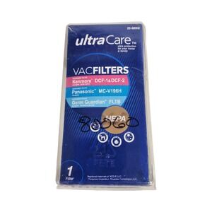 UltraCare HEPA Vacuum Filter 20-80060 for Kenmore DCF-1 DCF-2 Panasonic MC-V196H